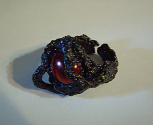 Black Amorphous Ring